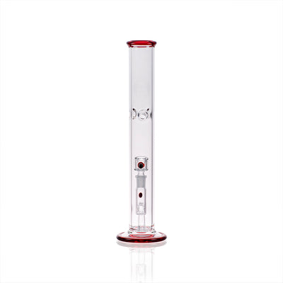 50x5mm 15in Straight Tube Bong - No Stress Glass
