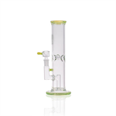50x5mm 10in Straight Tube Bong - No Stress Glass
