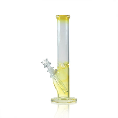 10 Inch Straight Tube Water Pipe by HVY Glass