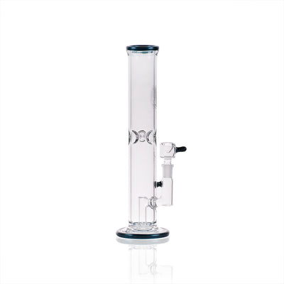 50x5mm 12.5in Straight Tube Bong - No Stress Glass