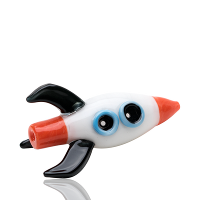 Rocket Ship Pipe by Empire Glassworks