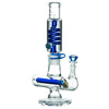 Glycerin Coil w/ Colored Inline Perc Bong - Purchase Here