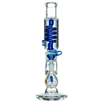 Glycerin Coil w/ Colored Inline Perc Bong - Now Available