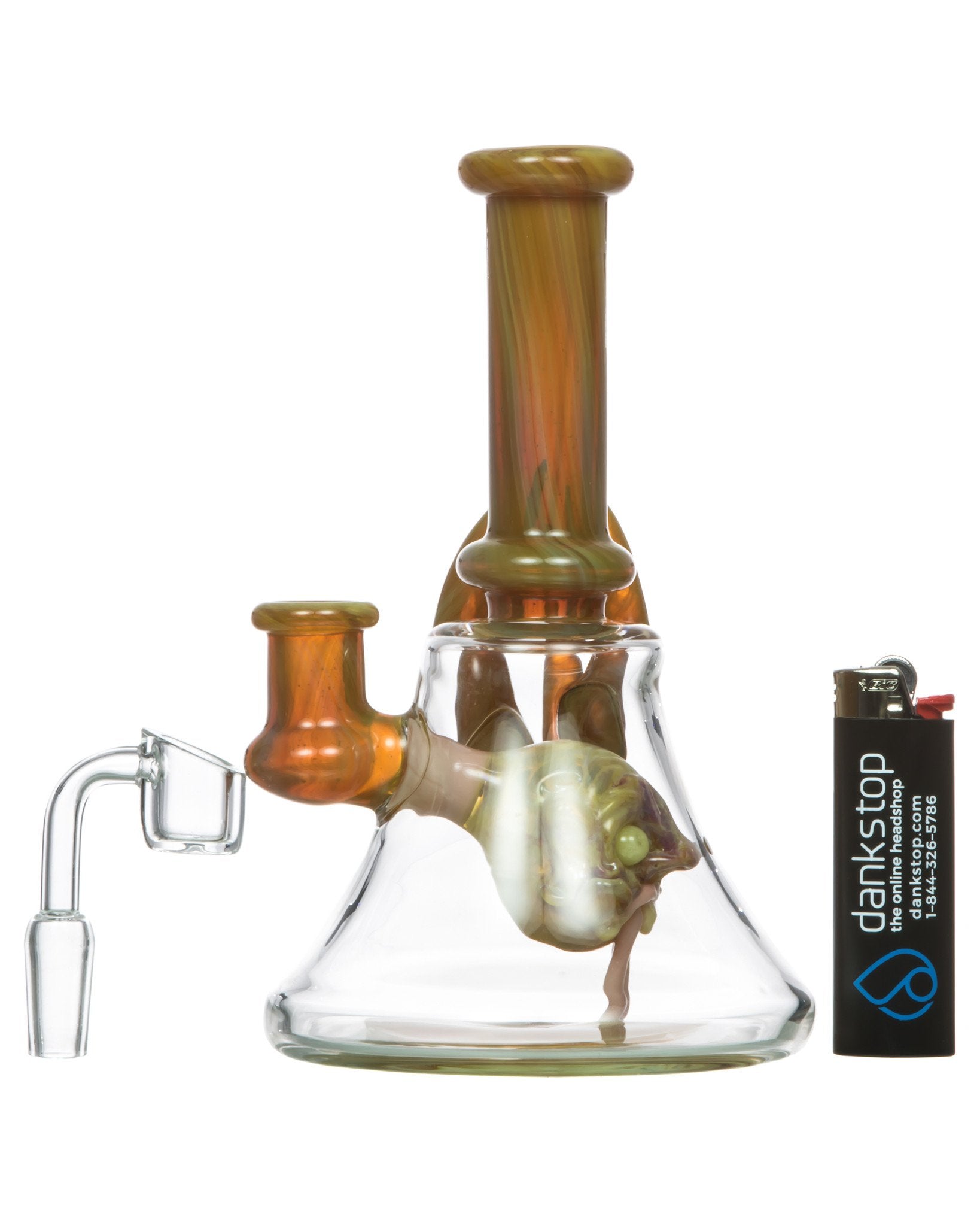Glass Bongs 2015 Glass Dome And Nail Dab Rigs Oil Nail Hookah Water Pipe  14.5mm Recycler From High420, $23.86 | DHgate.Com